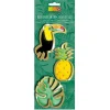 Emporte Pièce - Découpoir Pâtisserie*SCRAPCOOKING Emporte-Pièces Toucan, Ananas, Feuille Tropicale Inox x3