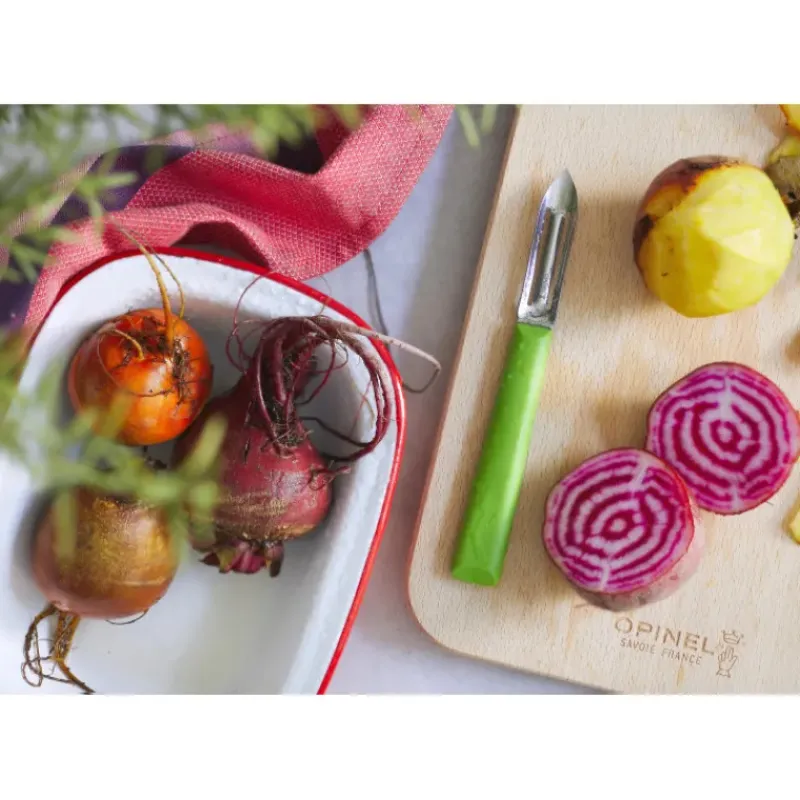 Eplucheurs, Dénoyauteur*OPINEL Eplucheur N°315 Vert Les Essentiels +
