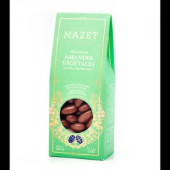 Chocolats À Offrir|Confiserie*MAZET Etui Pincé Friandises Amandes Végétales 200 g