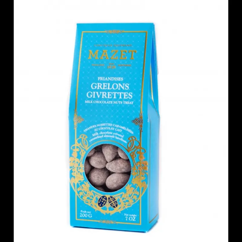 Chocolats À Offrir|Confiserie*MAZET Etui Pincé Friandises Grêlons et Givrettes 200 g