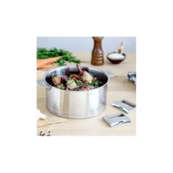 Faitout*CRISTEL Faitout Ø 24 cm Strate Amovible Inox