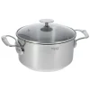 Faitout*DE BUYER Faitout Inox avec Couvercle ø20 cm Milady
