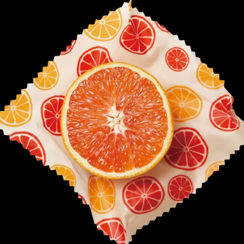 Conservation*NUTS Feuille Emballage Alimentaire Cire Abeille (x5)