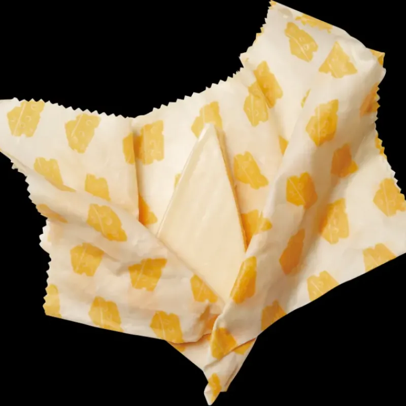 Conservation*NUTS Feuille Emballage Alimentaire Cire Abeille (x5)