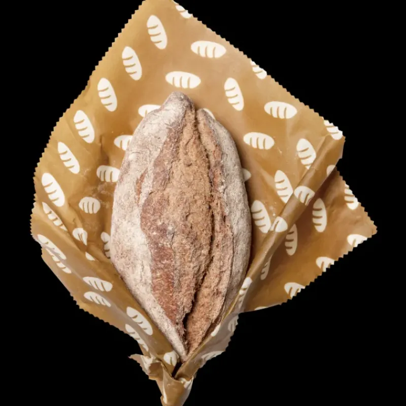 Conservation*NUTS Feuille Emballage Alimentaire Cire Abeille (x5)