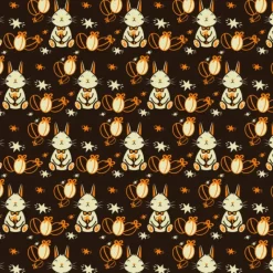 Décoration Comestible*FLORENSUC Feuille Transfert Chocolat Lapin de Pâques 250x400 mm (x3)