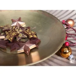 Décoration Comestible*PATISDECOR Feuille Transfert Chocolat Noël 17,5 x 27,5 cm (x4) Patisdécor