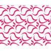 Décoration Comestible*MALLARD FERRIERE Feuilles de transfert chocolat vagues rouges 34 x 26,5 cm (x10)