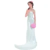 Décoration Gâteau*MALLARD FERRIERE Figurine Mariage Mariée Brune 15 cm