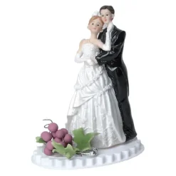Décoration Gâteau*MALLARD FERRIERE Figurine Mariage Mariés Eternel 11 cm