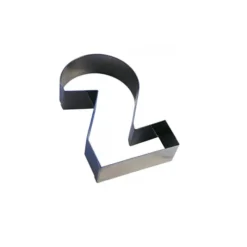 Cercle À Patisserie|Emporte Pièce - Découpoir Pâtisserie*GOBEL FIN DE SERIE Chiffre inox 2 Moule-Découpoir 200 mm