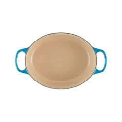 Cocotte En Fonte*LE CREUSET FIN DE SERIE Cocotte en fonte Ovale 29 cm Marseille Signature
