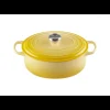 Cocotte En Fonte*LE CREUSET FIN DE SERIE Cocotte en fonte Ovale 31 cm Soleil Signature