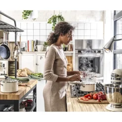 Faitout*KITCHENAID FIN DE SERIE Faitout Émaillé 20cm Crème