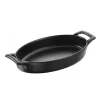 Plat De Cuisson*REVOL FIN DE SERIE Plat Ovale Noir 20x12,5 cm Belle Cuisine