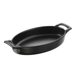 Plat De Cuisson*REVOL FIN DE SERIE Plat Ovale Noir 20x12,5 cm Belle Cuisine