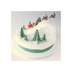Emporte Pièce - Découpoir Pâtisserie*JEM FIN DE SERIE Set Emporte-Pièces Plastique Sapin de Noël 3D (x8)