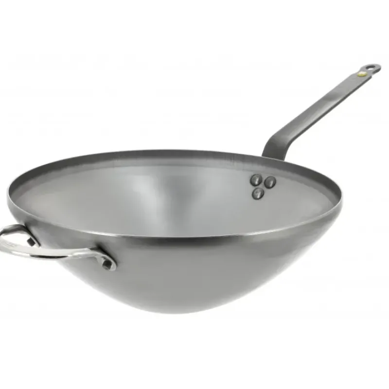 Woks*DE BUYER FIN DE SERIE Wok Ø 40 cm Mineral B Element