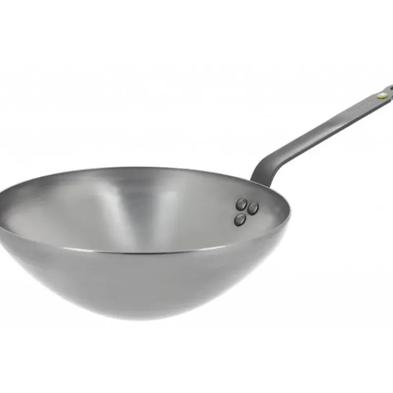 Woks*DE BUYER FIN DE SERIE Wok Ø 24 cm Mineral B Element