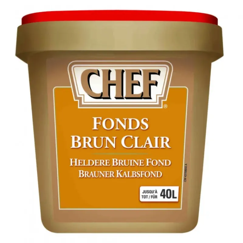 Fonds De Sauce - Sauces*CHEF Fonds brun clair 40L 800g