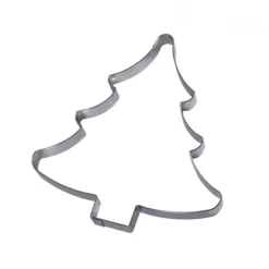 Cercle À Patisserie*GOBEL Forme grand sablé Sapin inox Moule - Découpoir