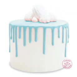 Nappages Et Glaçages*SCRAPCOOKING Glaçage Bleu goût Chocolat 130 g