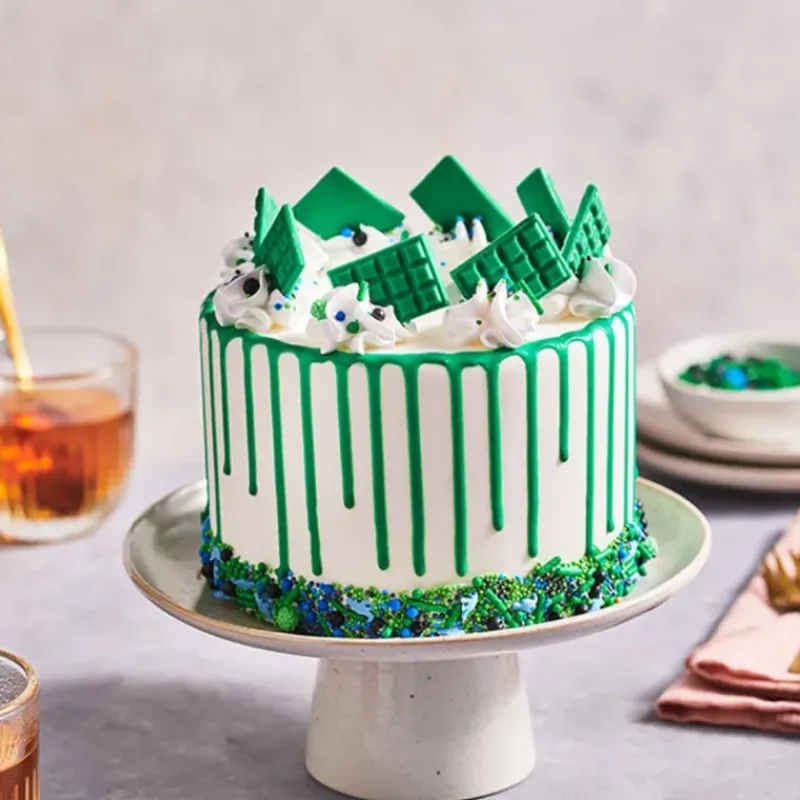 Nappages Et Glaçages*FUNCAKES Glaçage Choco Drip Vert Foncé 180 g