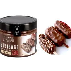 Nappages Et Glaçages*PATISDECOR Glaçage Rocher Cacao 250 g Patisdécor