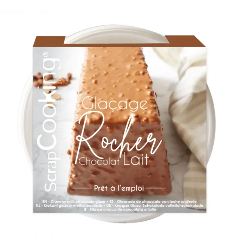 Nappages Et Glaçages*SCRAPCOOKING Glaçage Rocher Chocolat Au Lait 400 g