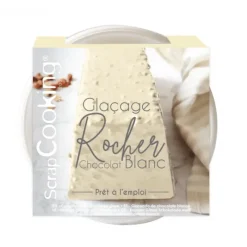 Nappages Et Glaçages*SCRAPCOOKING Glaçage Rocher Chocolat Blanc 400 g