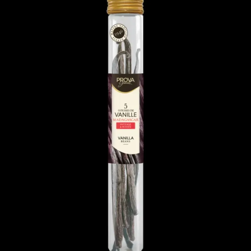 Gousse De Vanille*CUISINEADDICT Gousse de Vanille Bourbon Madagascar 17+ cm (x5)