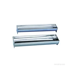 Moule Fer Blanc|Moules À Gâteaux*MALLARD FERRIERE Gouttière à Bûche Fer Blanc 35 x 8 cm