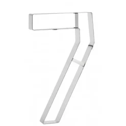 Cercle À Patisserie|Emporte Pièce - Découpoir Pâtisserie*MALLARD FERRIERE Grand Emporte Pièce Inox Chiffre 7 32 x 19 cm
