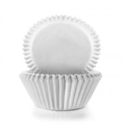 Moules En Papier*IBILI Grande Caissette Cupcake Blanc Ø 7,5 cm x H 4 cm (x100)