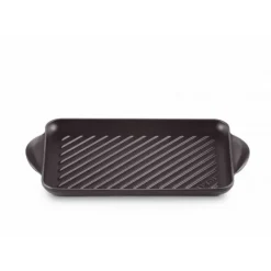 Plat De Cuisson|Grills*LE CREUSET Gril en Fonte Rectangulaire 32 cm Noir Mat