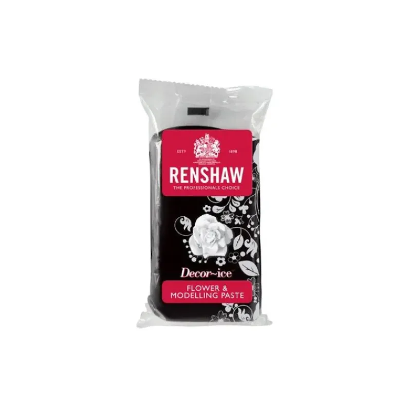 Pâte À Sucre*RENSHAW Gum Paste Noir Dahlia 250 g