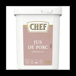 Fonds De Sauce - Sauces*CHEF Jus de Porc déshydraté 20L 600g