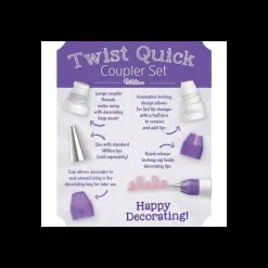Douilles Pâtisserie*WILTON Kit Adaptateur pour Douilles Twist Quick