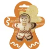 Emporte Pièce - Découpoir Pâtisserie*SCRAPCOOKING Kit Biscuit de Noël Bonhomme 8,7 cm
