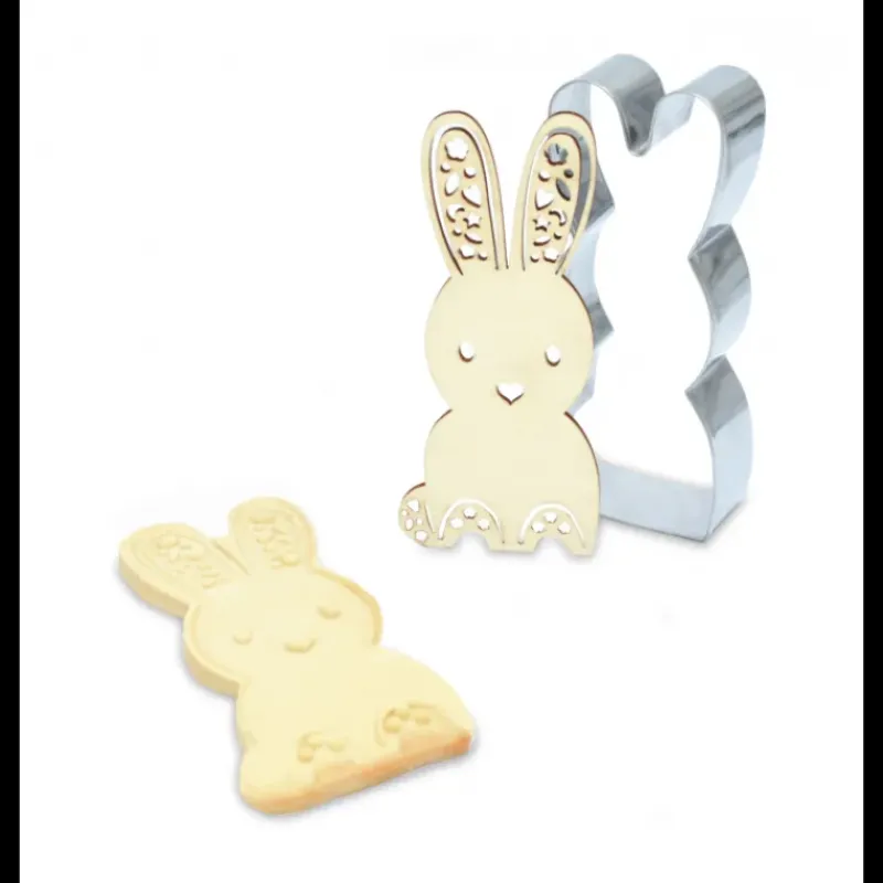 Emporte Pièce - Découpoir Pâtisserie*SCRAPCOOKING Kit Biscuit Lapin 10,3 cm