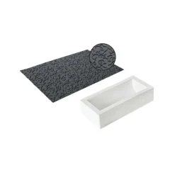 Moule Silicone*SILIKOMART Kit Moule à bûche et Tapis Décor Arabesque Professional