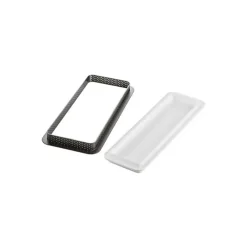 Moule Silicone|Moules À Gâteaux*SILIKOMART Kit Moule Silicone 1 Tarte Rectangle 265mm Professional