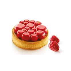 Moule Silicone|Moules À Gâteaux*SILIKOMART Kit Moule Silicone 6 Tartelettes Ø 80mm Paradis Professional