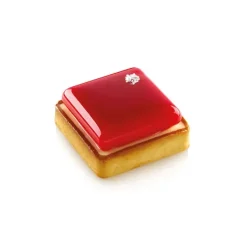 Moule Silicone|Moules À Gâteaux*SILIKOMART Kit Moule Silicone 6 Tartelettes Carrées 80mm Professional