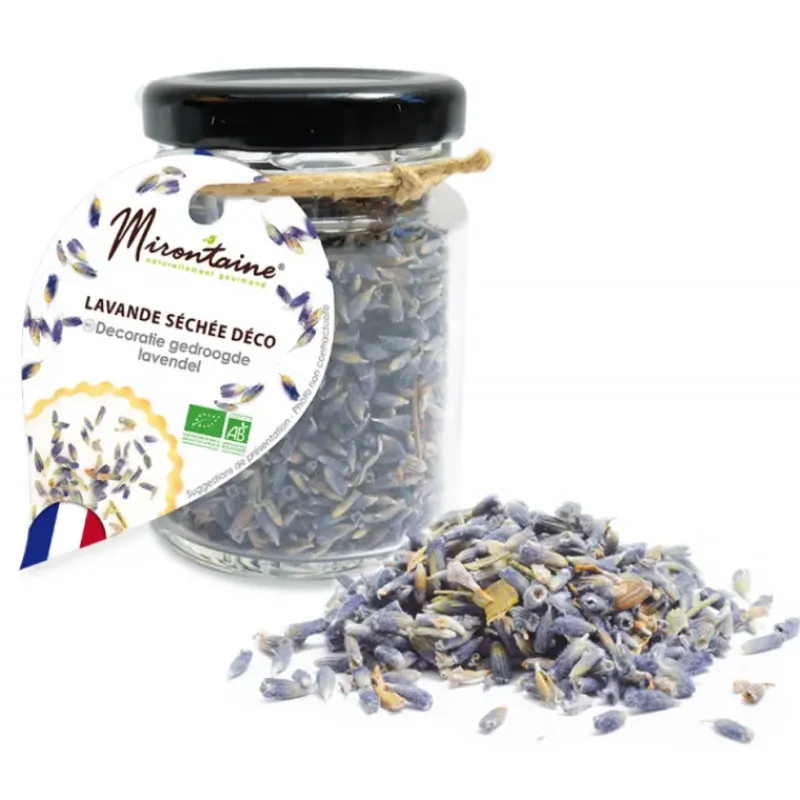 Produits Bio*MIRONTAINE Lavande Séchée Comestible Bio 9,5 g