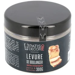 Levures*PATISDECOR Levure boulangère sèche 300 g Patisdécor