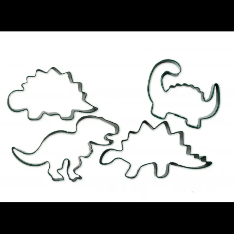 Emporte Pièce - Découpoir Pâtisserie*SCRAPCOOKING Lot de 4 Emporte-Pièces Dinosaure