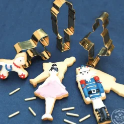 Emporte Pièce - Découpoir Pâtisserie*SCRAPCOOKING Lot de 3 Emporte-Pièces Inox Casse Noisette