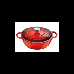 Marmites*LE CREUSET Marmite en fonte 26 cm Cerise Signature