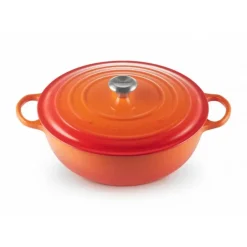Marmites*LE CREUSET Marmite en Fonte 32 cm Volcanique Signature